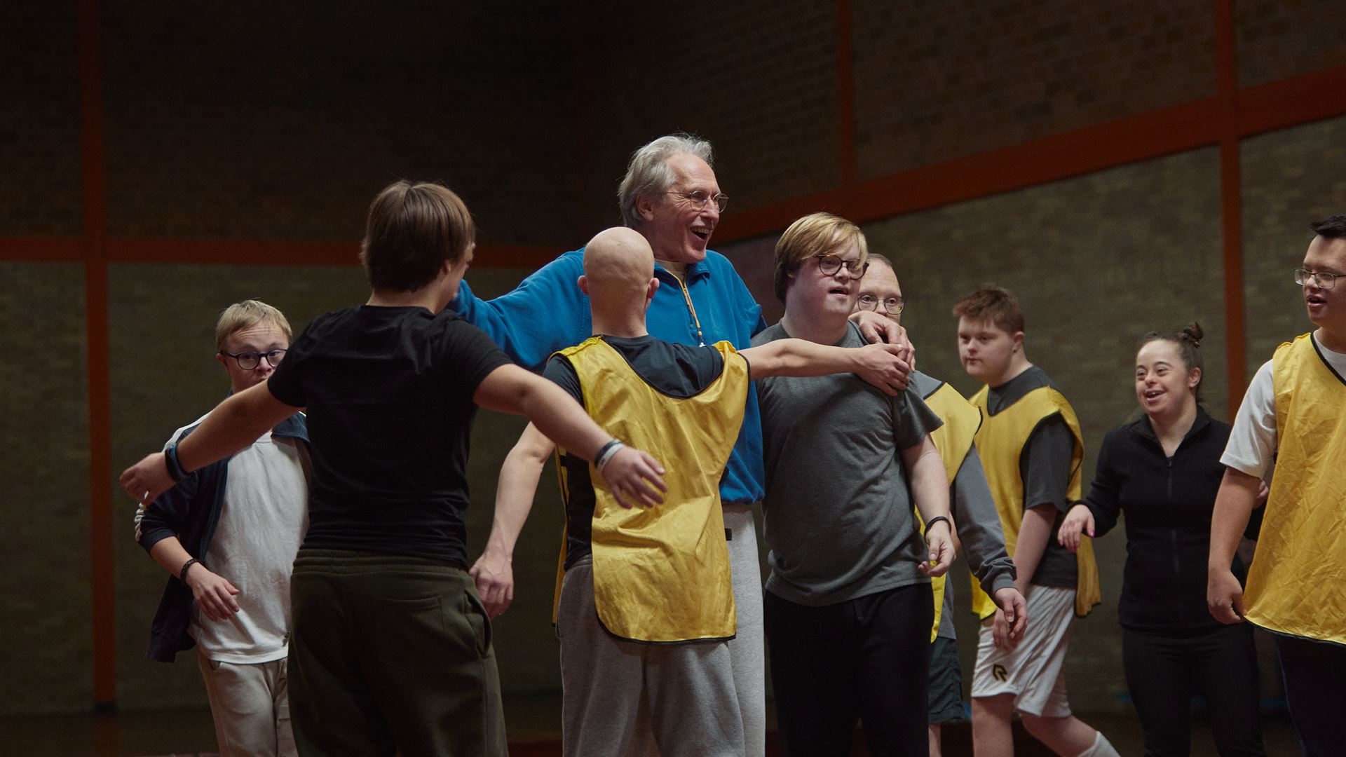 Gerard juichend met team 7