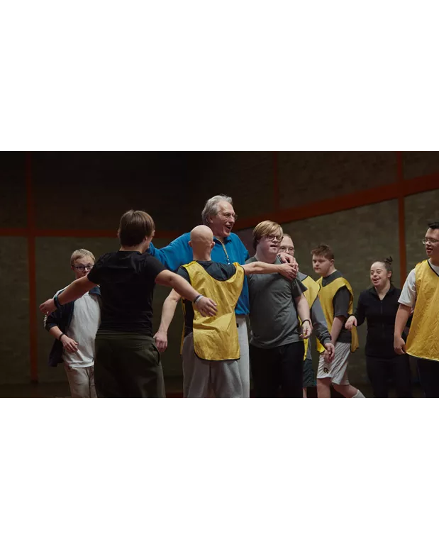 Gerard juichend met team 7