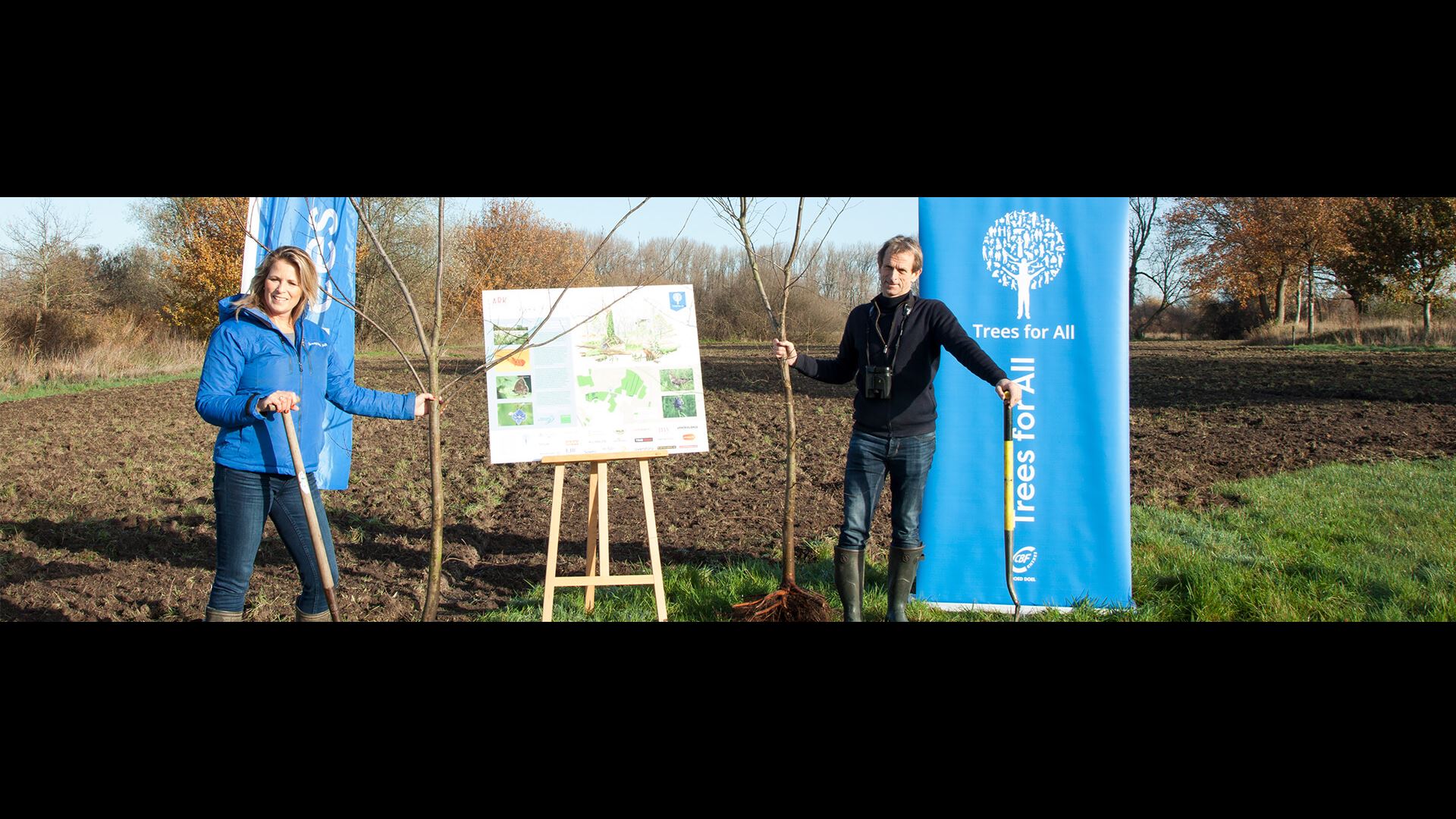 Zwitserleven plant 2.000 bomen in Noord-Brabant.